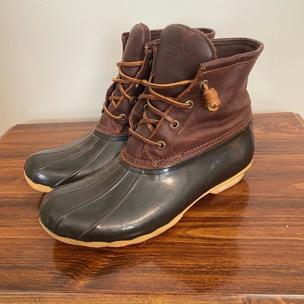 Sperry duck boots size 9 - Picture 3 of 7